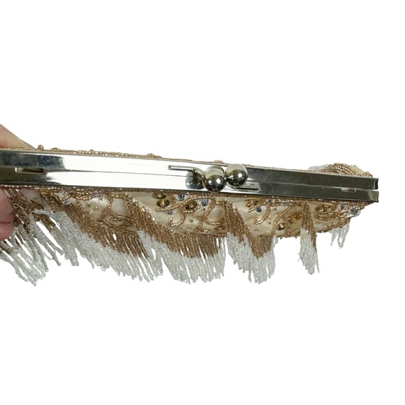 Bijou Bijou Beaded clutch Bag Wedding Special Occasion - Picture 10 of 12